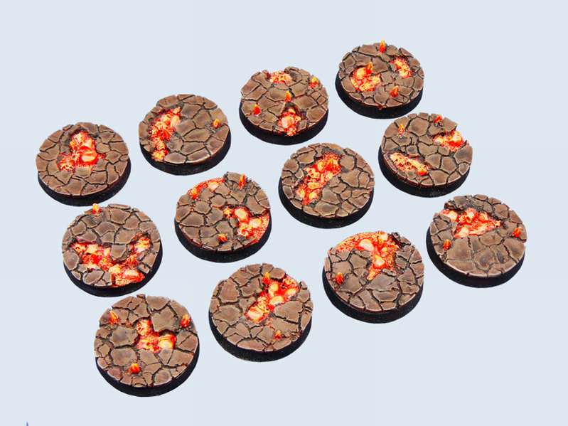 Chaos Waste Bases round, 25mm*5