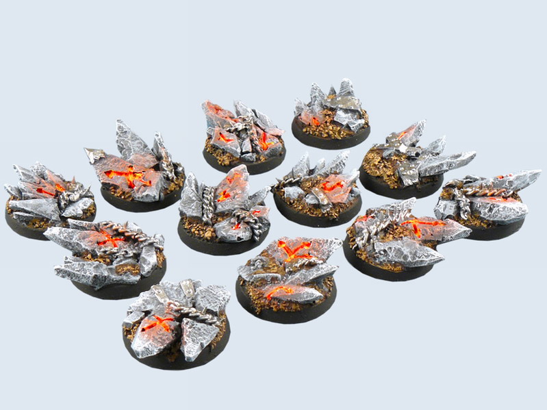 Chaos Bases round, 25mm*5