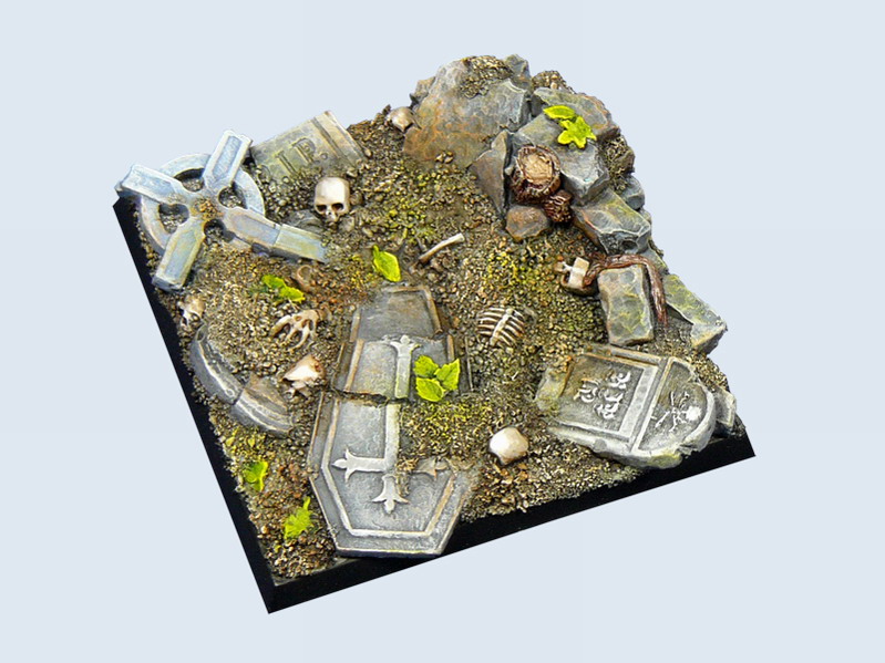 Graveyard Bases square 50mm